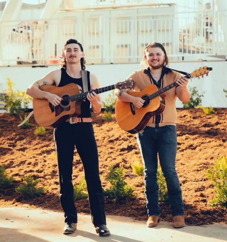 Chris Logan and Angel Duran
